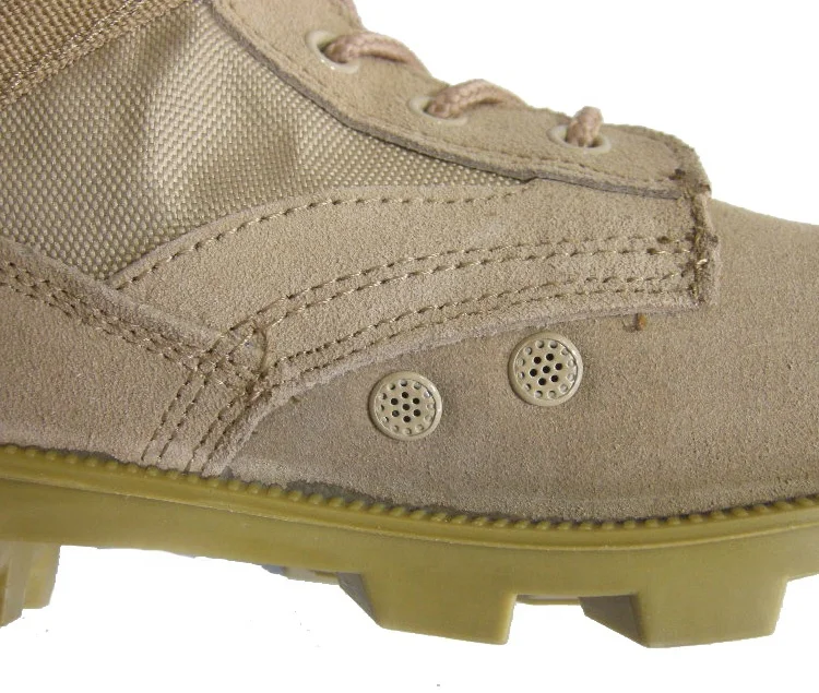 Jungle shoe hot weather dms beige hiking boots jungle shoe for men