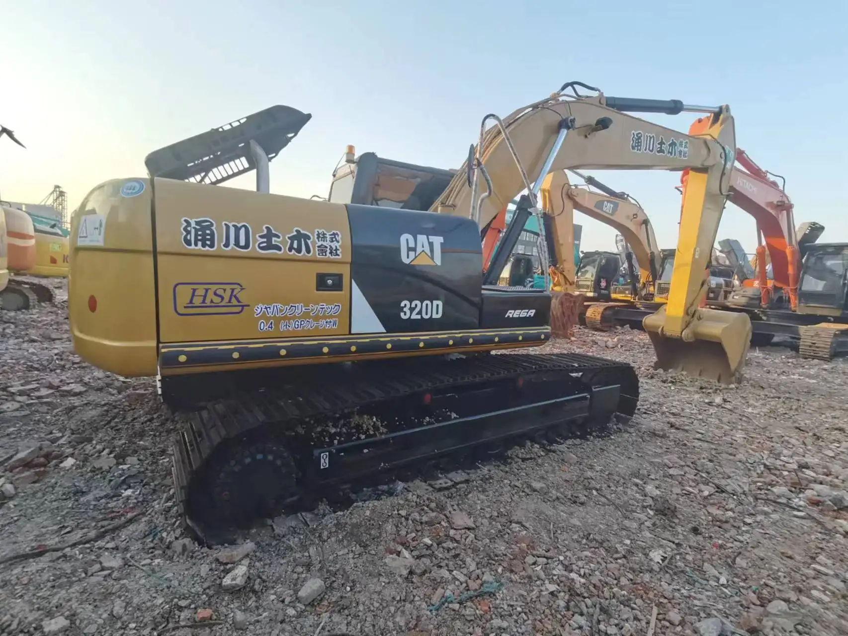 CAT 320D used excavator cat 320 crawler excavator caterpillar 320d 320c 330d excavator for sale