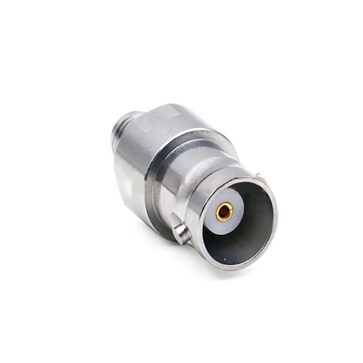 RF adapter stainless steel  BNC female to SMA female connector adaptor