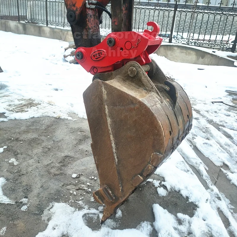 YTCT red color 45mm pin diameter excavator quick hitch