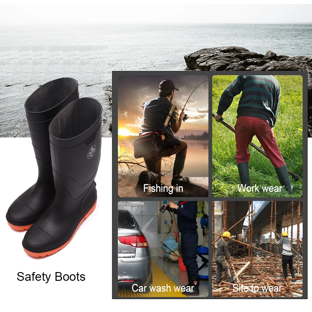 HARDEN Hot Sale Safety Boots waterproof boots rubber boots