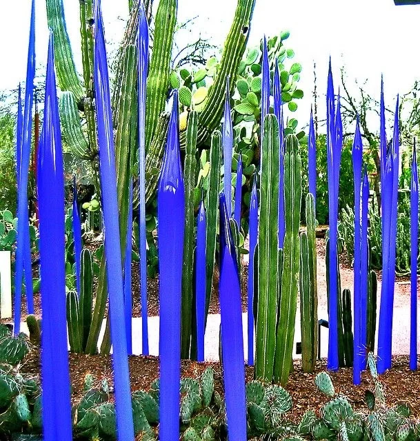 Spike Shape Murano Glass Tall Sculpture New Arrival Garden Statues Outdoor Decorations