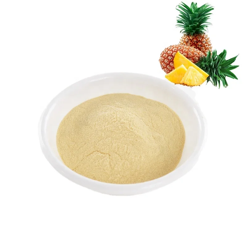Hot Sale Organic Bromelain Enzyme Powder Pineapple Extract for Food Addictive