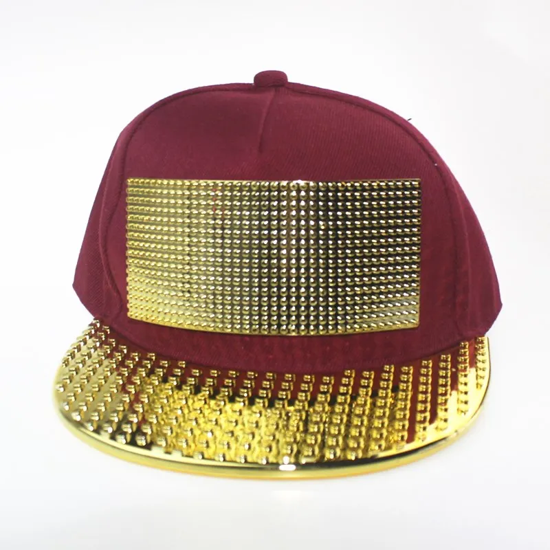 Custom personality puzzle DIY hats building bricks blocks snapback cap children adult hip hop baseball sports caps