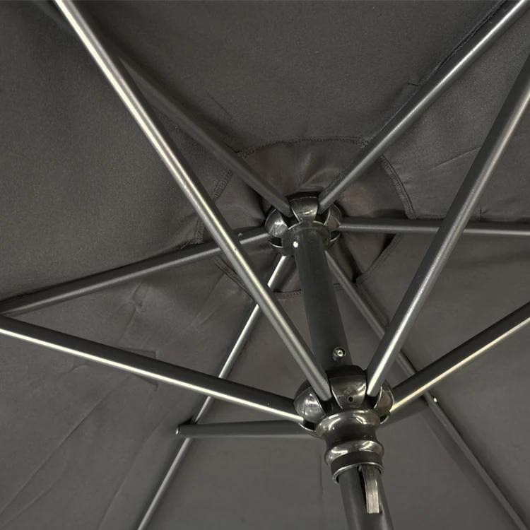 
Folding Chairs and Table Garden Outdoor bistro Furniture Set with Umbrella 