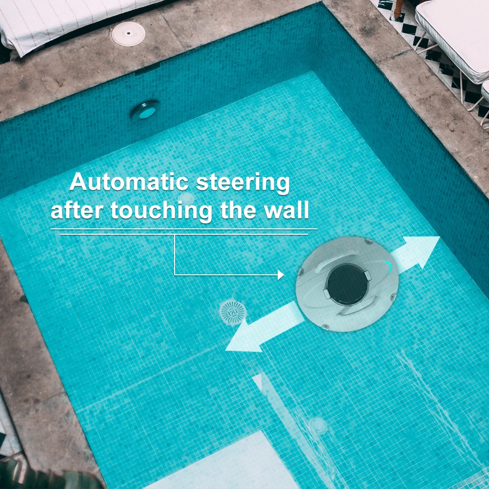 Smart Pool Leaf Vacuum 80sqm Pool Filter Cleaner Above ground