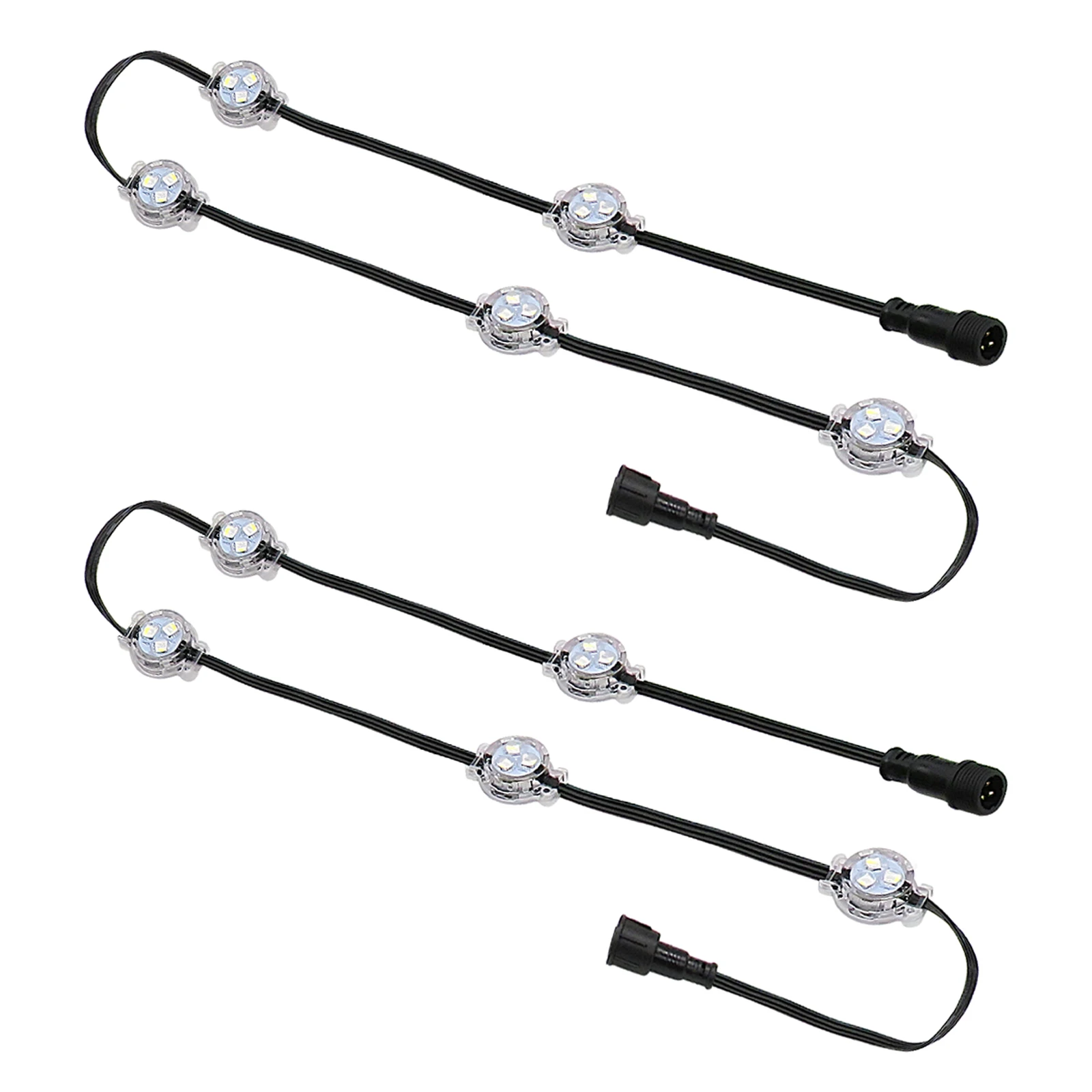 Aoying Round Light for House RGB 30mm WS2811 IP68 Exterior SMD 5050 LED Pixel Gemstone Permanent Track