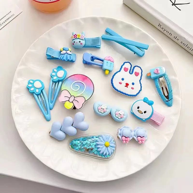 Cute little hair clip children baby accessories princess hair clip pin for girls