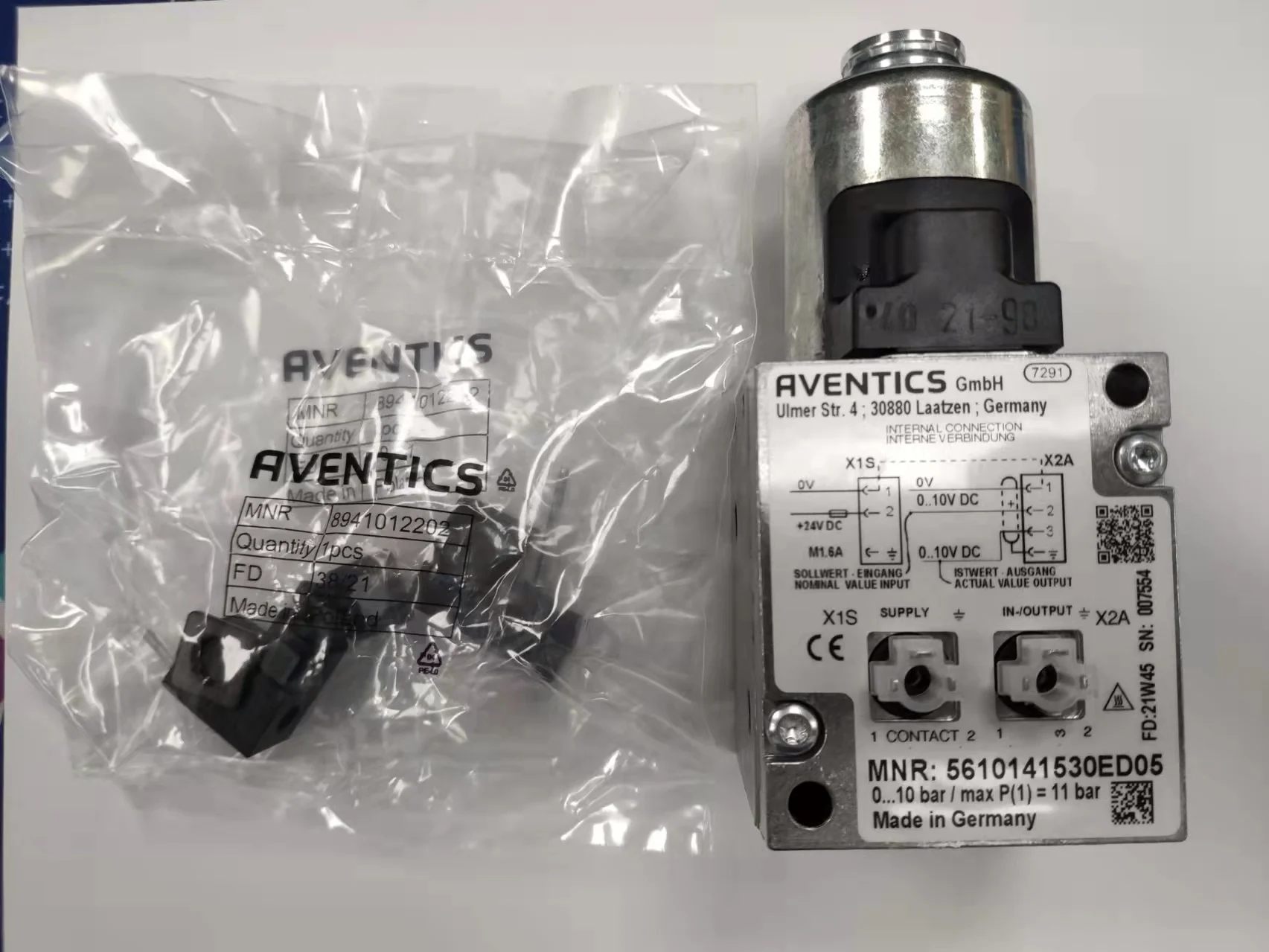 AVENTICS Proportional control valve R414002009/5610141530