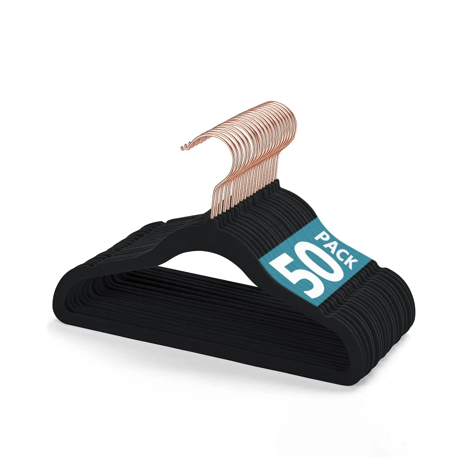 50 шт./упаковка, детские вешалки из розового золота