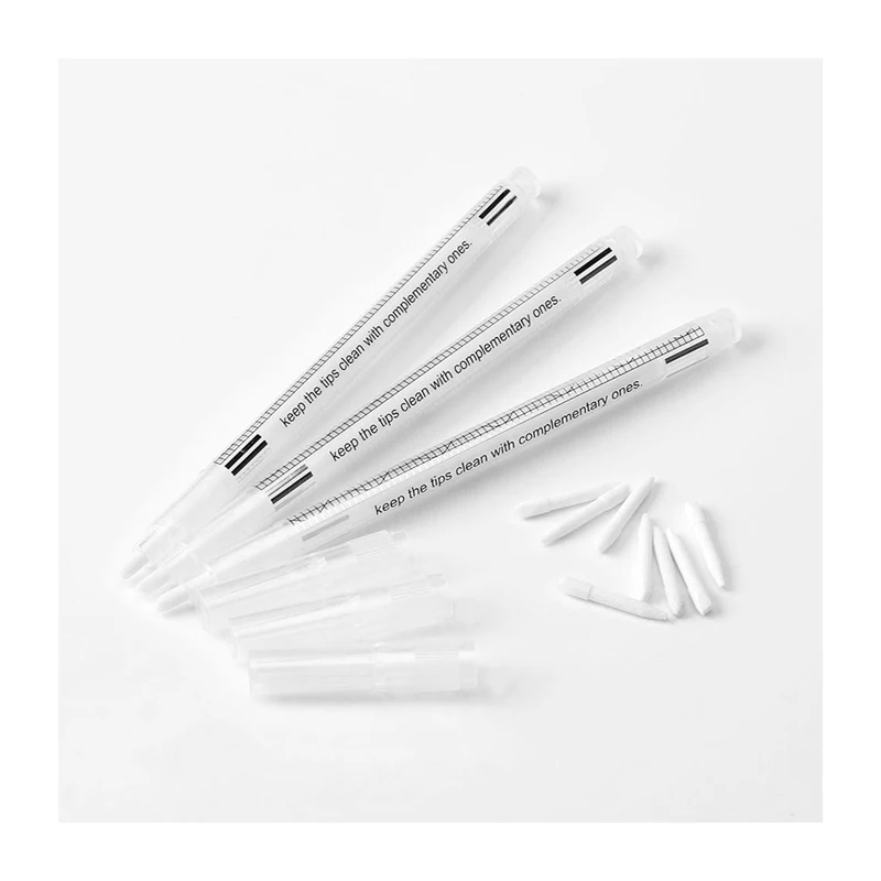 White Single Set Safe Non-Toxic Paper Tool USE Double Beauty Eyebrow Marker Surgical Permanent Ruler Skin Pen Medical Tattoo
