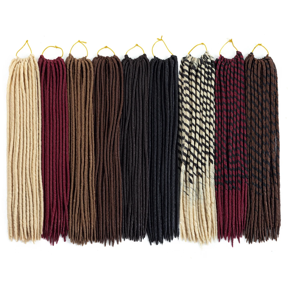 Бесплатный образец, популярный цвет, Африканский волчок, аксессуары, маленькие натуральные, 36 дюймов, мягкие замки, удлинители, страшные замки