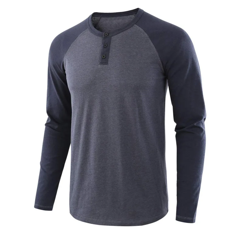 Wholesale Men Long Sleeve T-shirt Workout Casual Wear Shirts Long Shirts For Men Long Sleeve Top
