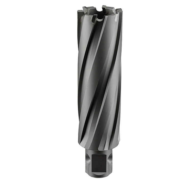 CHTOOLS High-Speed Steel Annular Cutter 12-65mm CNC Tungsten Carbide Tipped Drilling Tool Metals Alloys Plastics Stainless Steel