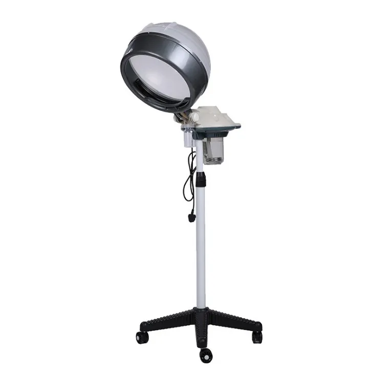 Good Quality Stand Hair Steamer Salon Professional Hair Humidifier and Conditioning Machine with Rolling Wheel