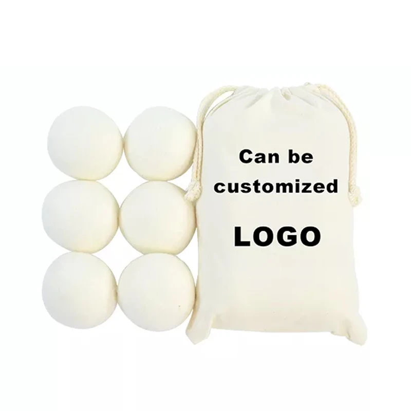 Dryer Wool Felt Balls Organic Natural Fabric Softener Reusable 7cm 100% Handmade Wool Dryer Balls