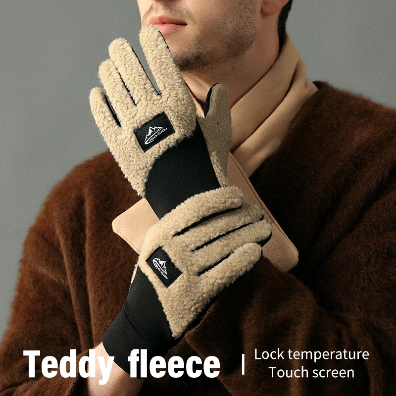 GOLOVEJOY DY54 Warm Thick Knitted Touch Screen Winter Magic Gloves Men Women Soft Knitted Sports Wool Mittens Gloves