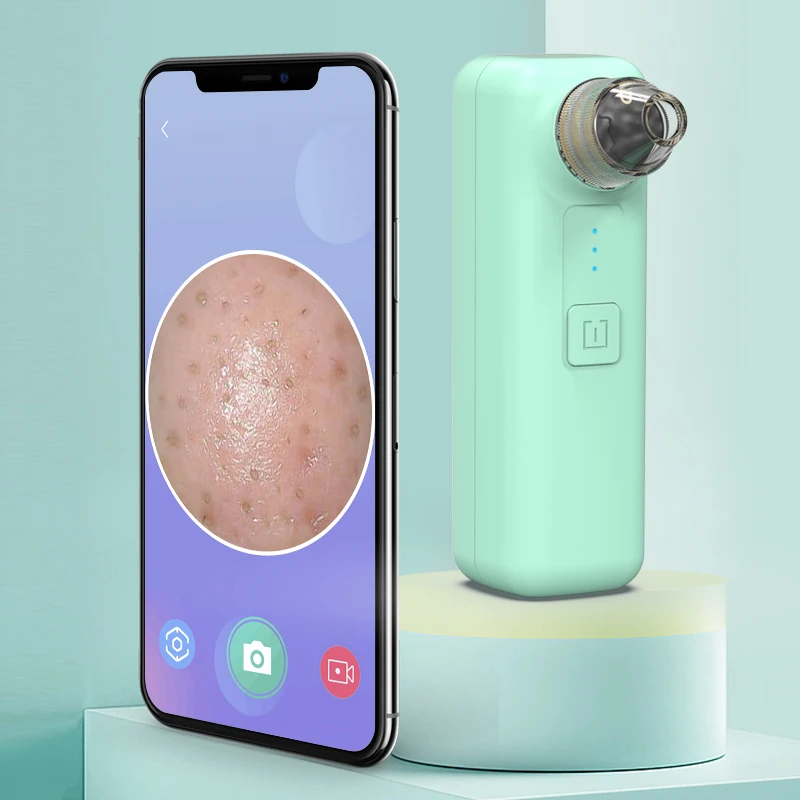  Electric Acne Clarifier Visualized Blackhead Sucker for Personal Facial Deep