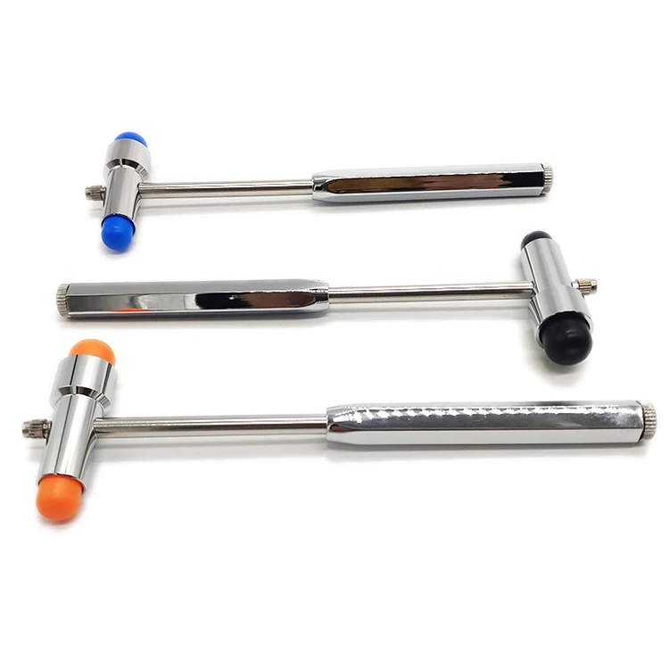 Stainless steel Massage Tool Neurological Buck Hammer Reflex Percussion Hammer