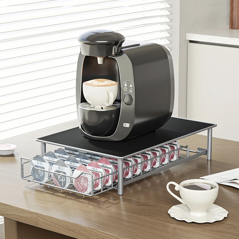 Fengyue 60pcs Coffee Pod Holder Drawer Coffee Pod Holder Storage Drawer