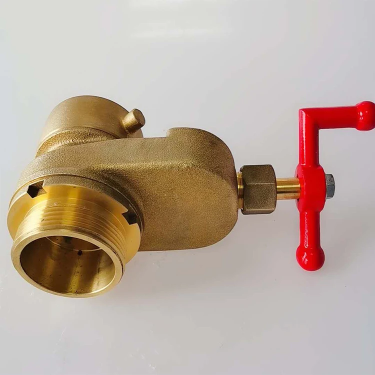 2'-1/2'FXM Hydrant Gate valve fire safety valve 300PSI red painted iron handwheel valve