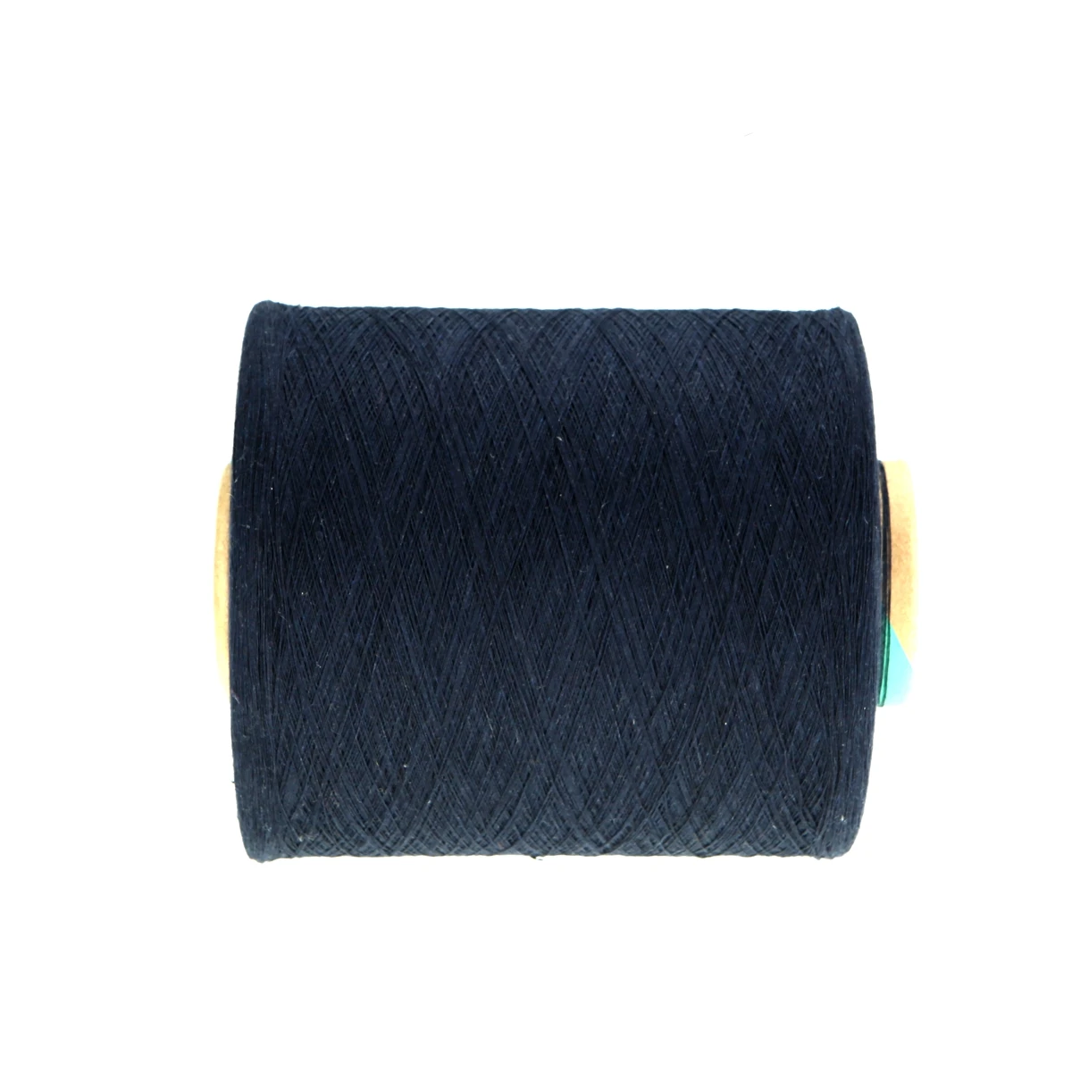 Dark Blue RG Open End Yarn Free Samples Recycled Cotton Polyester Blended Yarn for Producing Gloves