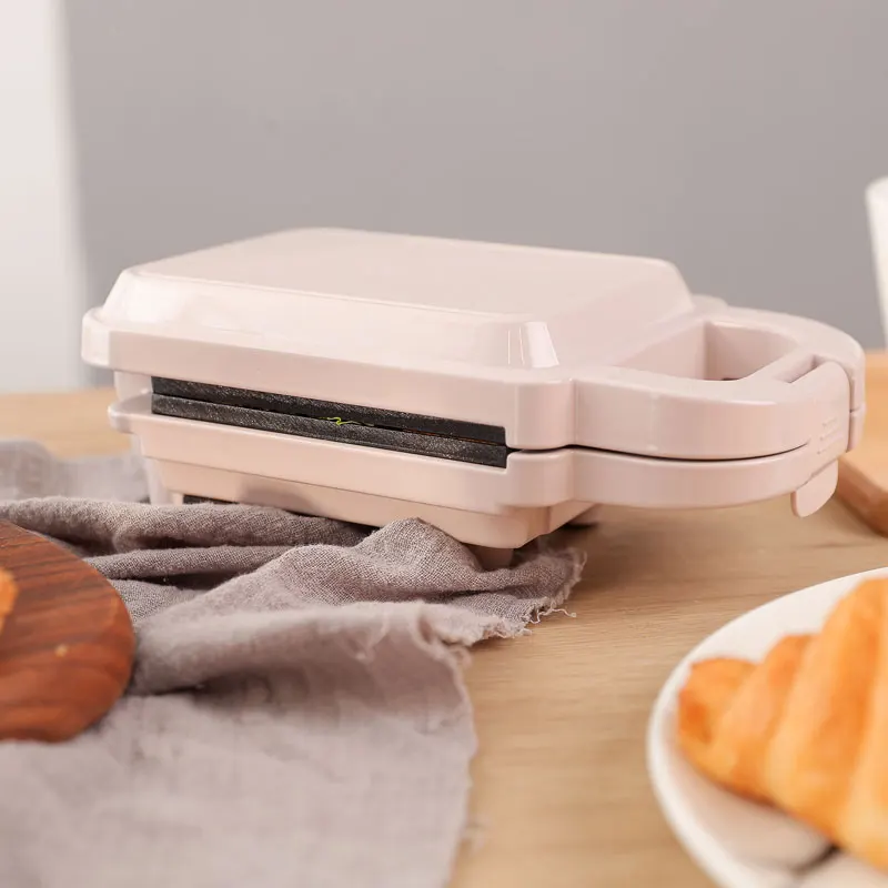 ETL Breakfast Machine Sandwich Waffle Maker Home Detachable Plates Square Electric Double Side Heat Grill Non-stick New Style