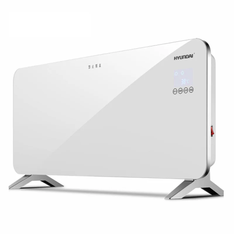 Elegant Portable 2000W Floor Stand Smart Heater For Home Electrical Convection Heater with Remote Contral LED Touch & Screen