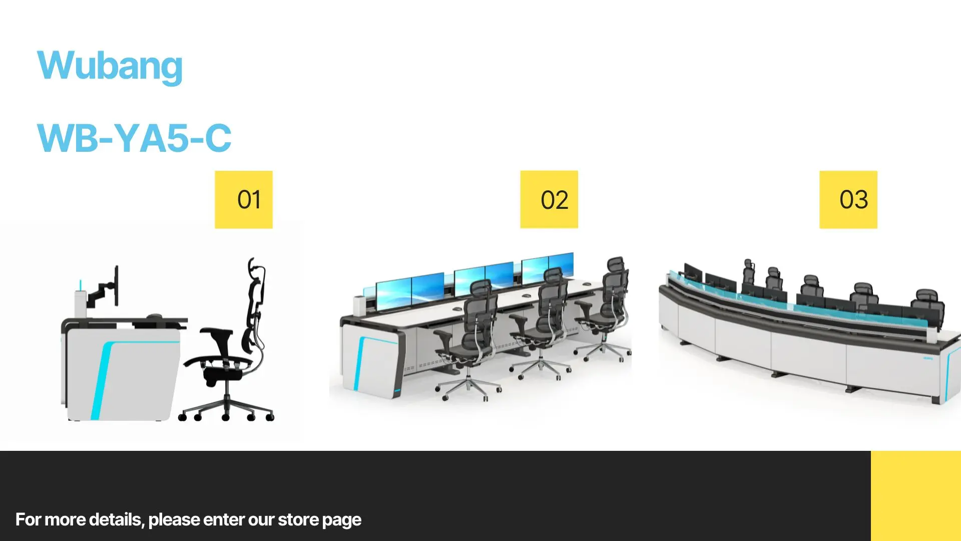 Project Custom Manufacture Operator Console Desk Provide One Stop Custom Solution Control Room Furniture /Console