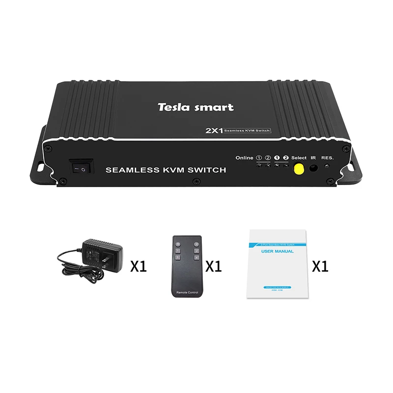 Great looking 2 Port Seamless HDMI KVM Switch with PIP