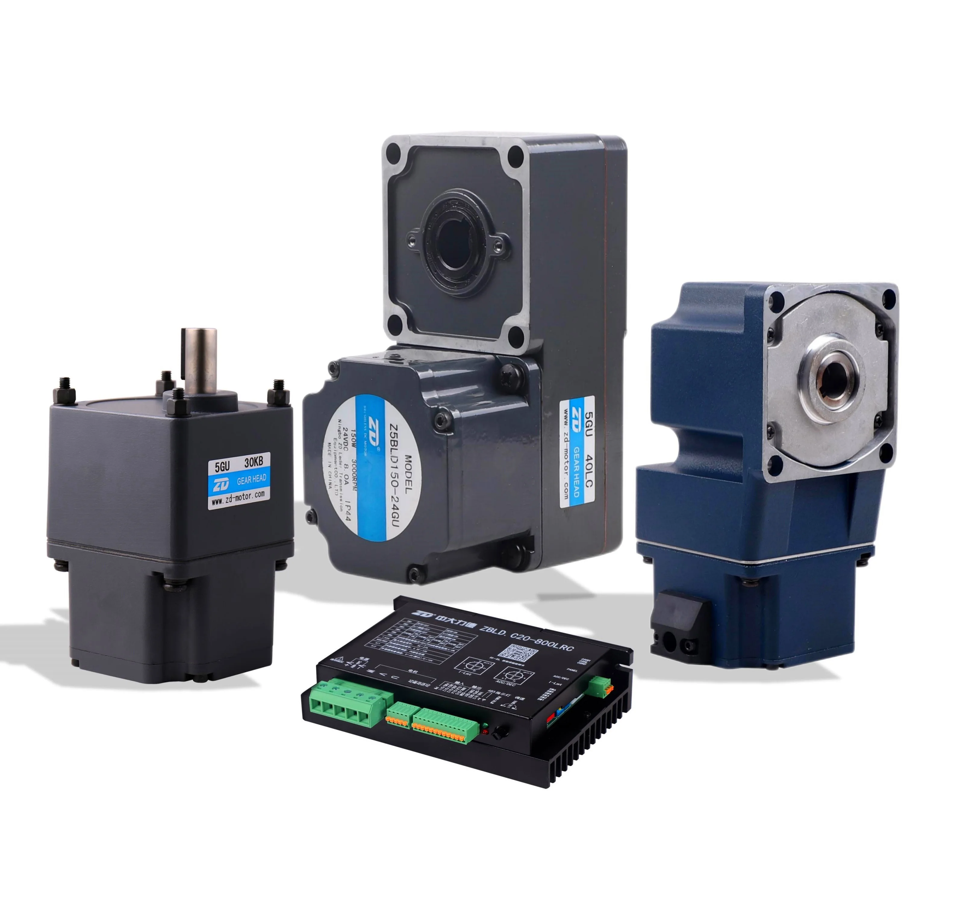 China Made High torque low RPM low noise Compact brushless DC gear motor for Autonomous Mobile Robot (AMR)