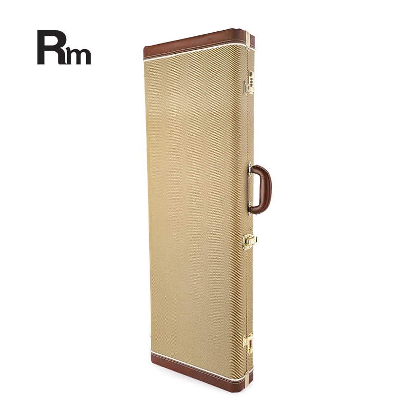 WC 35 Rm Rainbow Wholesale Custom  Electrical Guitar case Hard Leather Case Instrument Bags & Cases