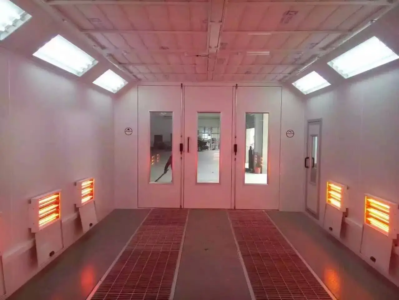 Electrical Infrared Heating System Furniture Painting Drying Room Furniture Spray Booth