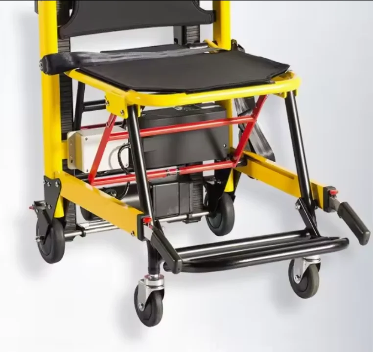Hot Selling Electric Stair Climbing Wheelchair Elderly Crawler Type Walker Rollator for Going up down Stairs