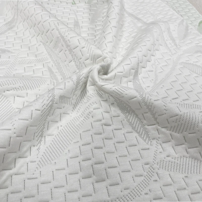 3D Air Waterproof Jacquard Knitted bamboo Fabric laminated Fabric for Home Textile Mattress Protector