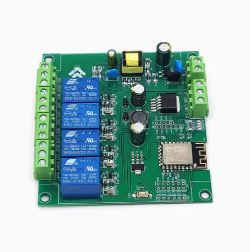 Wireless Control 12V/5V USB Relay Module WiFi 4 Channel ESP8266 Development Board Voltage Monitoring Relay