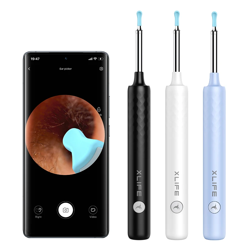 Xlife Household digital electronic ear pick cleaner with camera WiFi wireless X3 ear wax removal tool