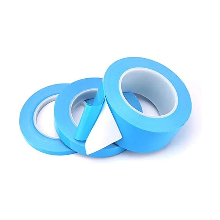Manufacturers Wholesale Led Thermal Conductive Double-Sided Tape Blue High Temperature Heat Dissipation Double-Sided Tape