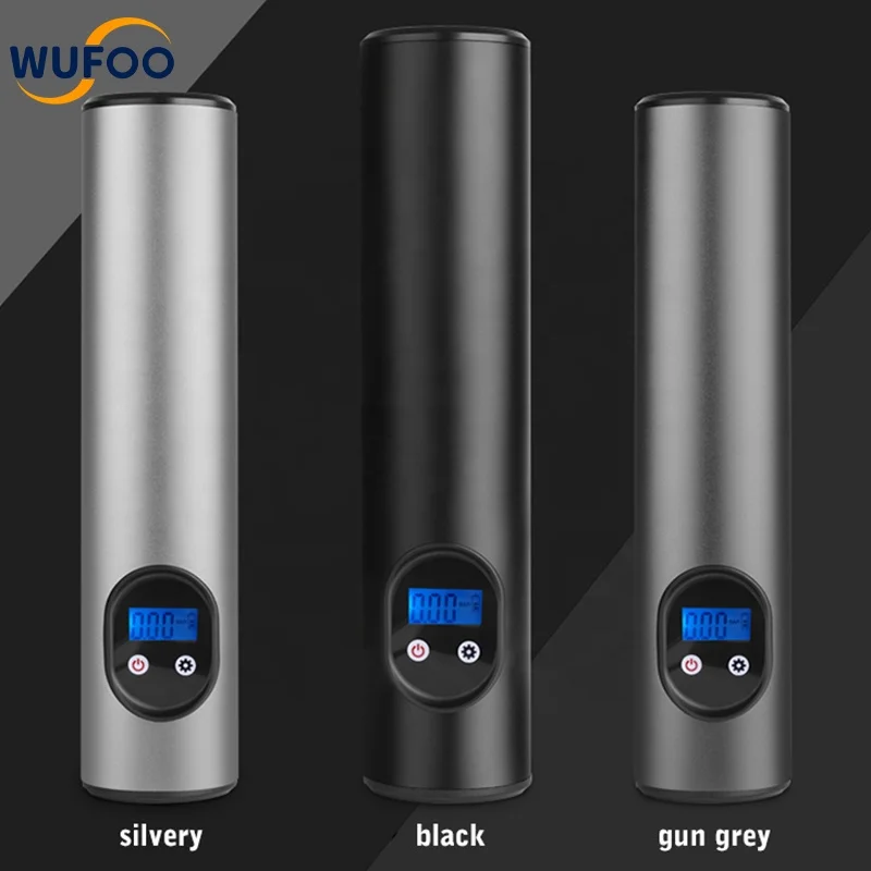 Mini Portable Car Tire Inflator with Battery for Car Motorcycle Bicycle Tire Ball Air Compressor Car Air Pump with Led Light