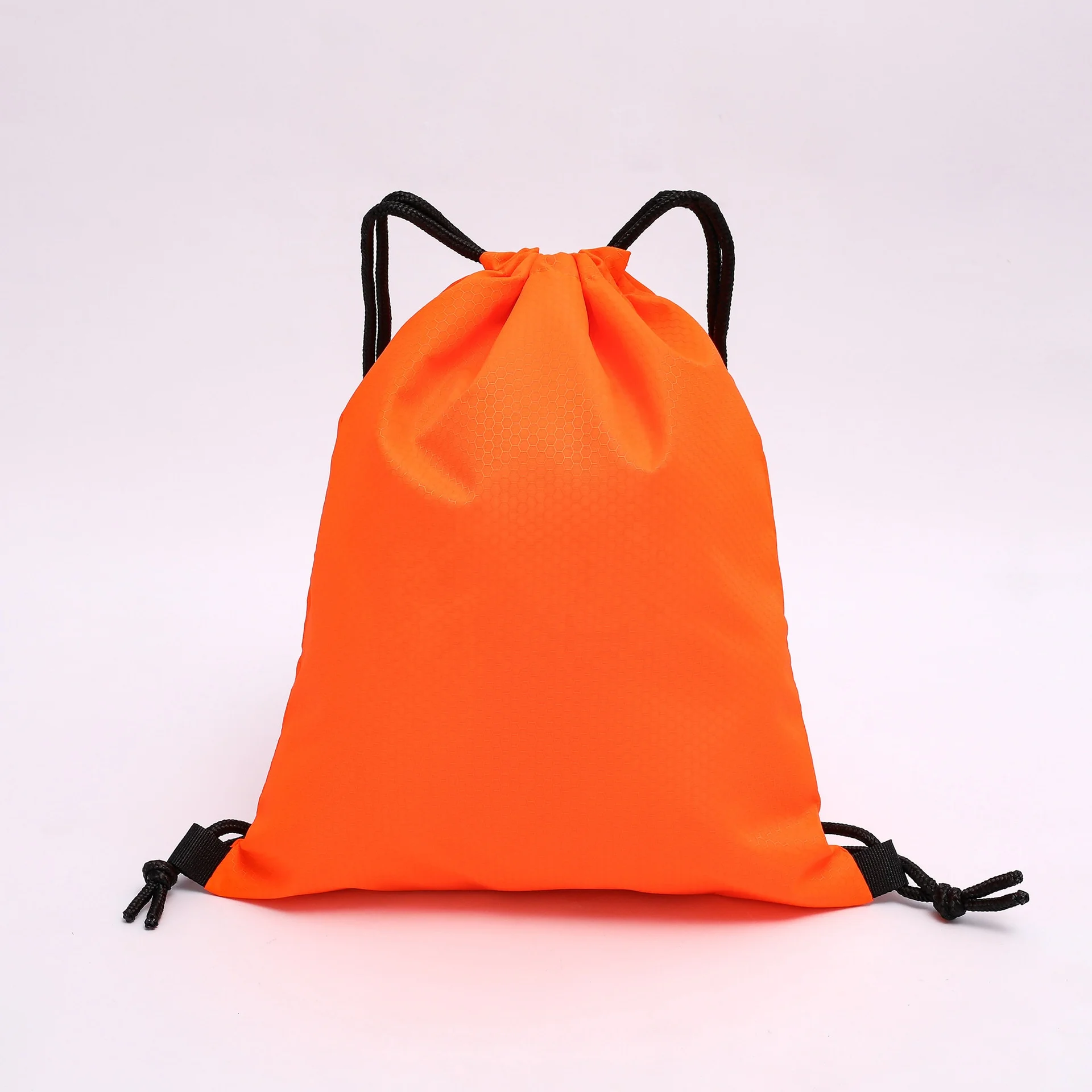 Polyester Backpack Drawstring Sport Bags Support Logo Customized
