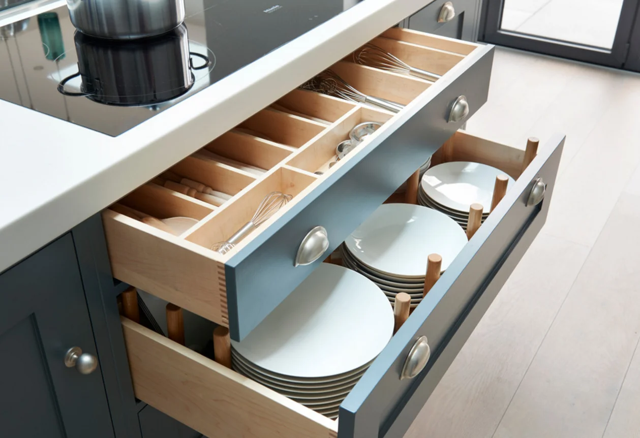 Modern design fresh shape custom kitchen cabinet