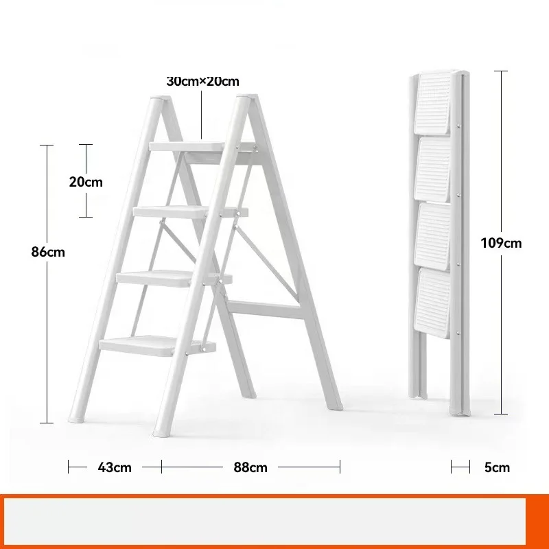 Manufacturers Supply Three Step Flower Ladder Thickened Herringback Ladder