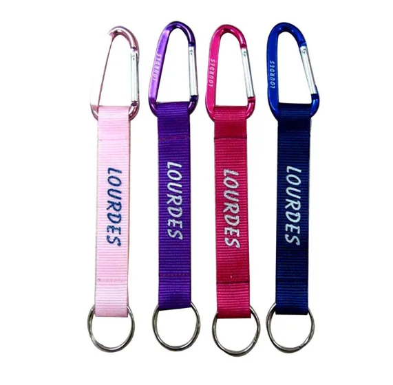 
High Quality Custom Carabiner Keychain Lanyard 
