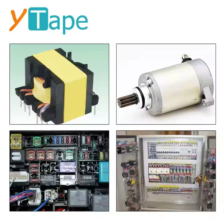 High Temperature Electrical Insulating Acetate Cloth Resistance Tape for Automotive Vehicle and Cables