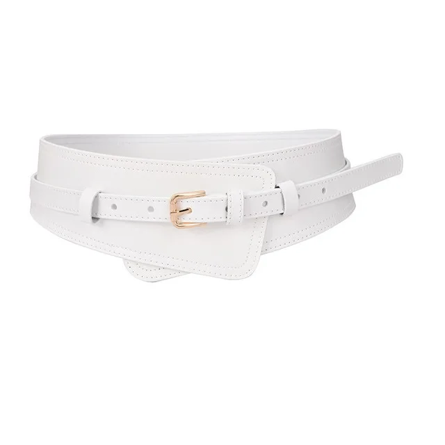 women fashion belt High Quality Metal Elastic Ladies Wide Waist Belts  luxury belt for women