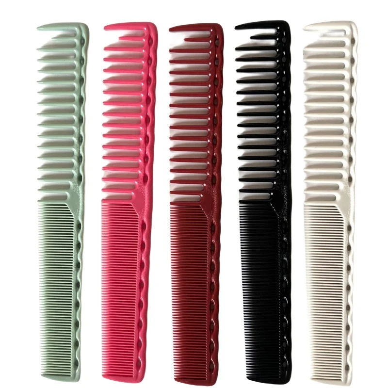 Barber Hair Cutting Brush Anti-static Tangle Pro Salon Hairdressing Hair Care Styling Tools 5 Colors 332 Professional Hair Combs
