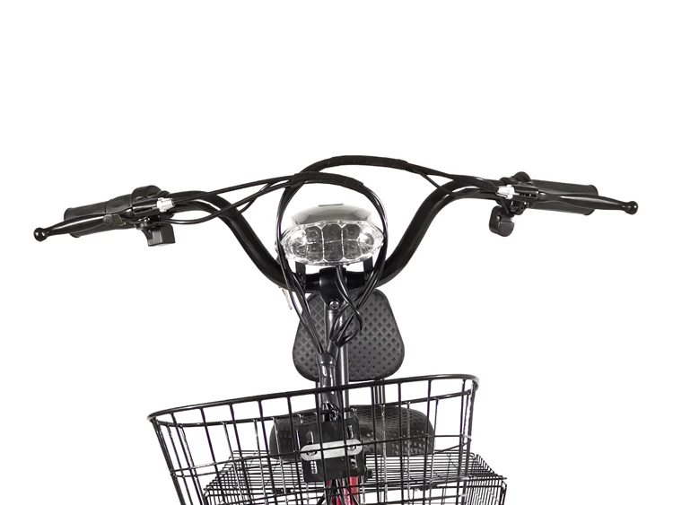 OEM custom China new price Cheap 48V three wheels 350W 500W  20inch good trike  adult power electric cargo tricycle bike scooter