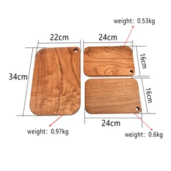 Epoxy River Flexible Particle Kitchen Personalized Cutting Board Set Of 3 Acacia Walnut With Drip Tray