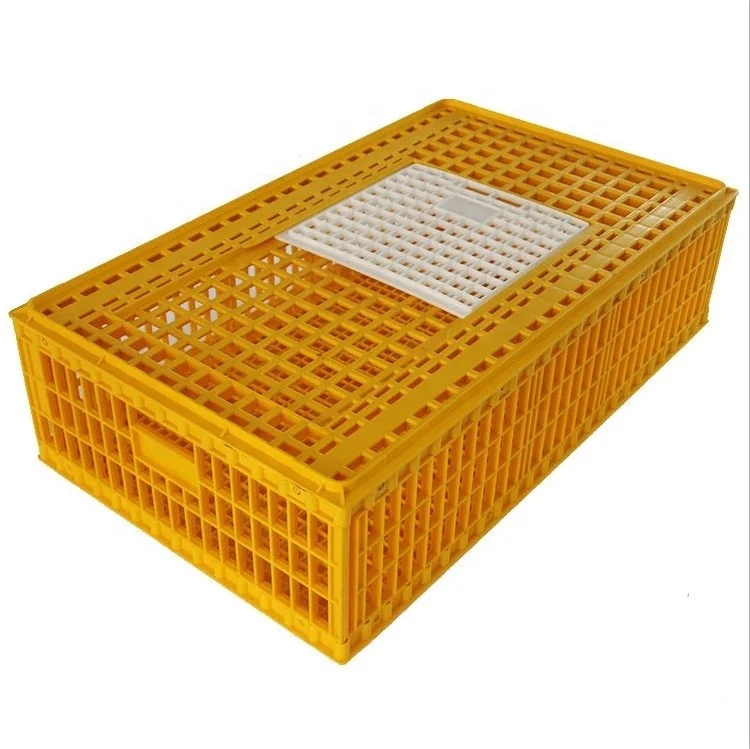 High Quality Plastic Transport Bird Cages For Live Chickens Chicken Transport Cages Poultry Transport Crate