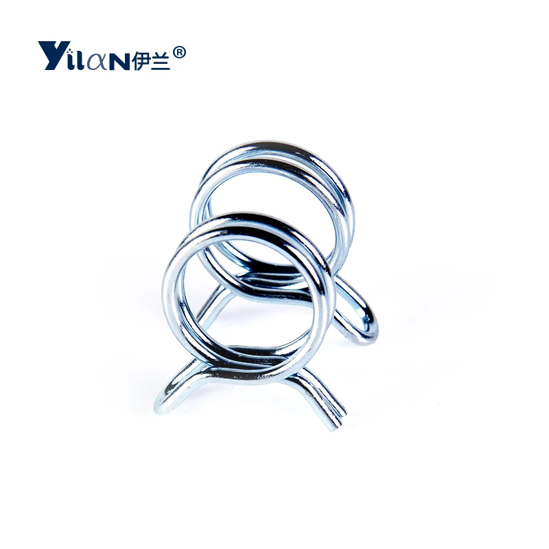 
yilan galvanized double steel wire clamp strong water pipe clamp 
